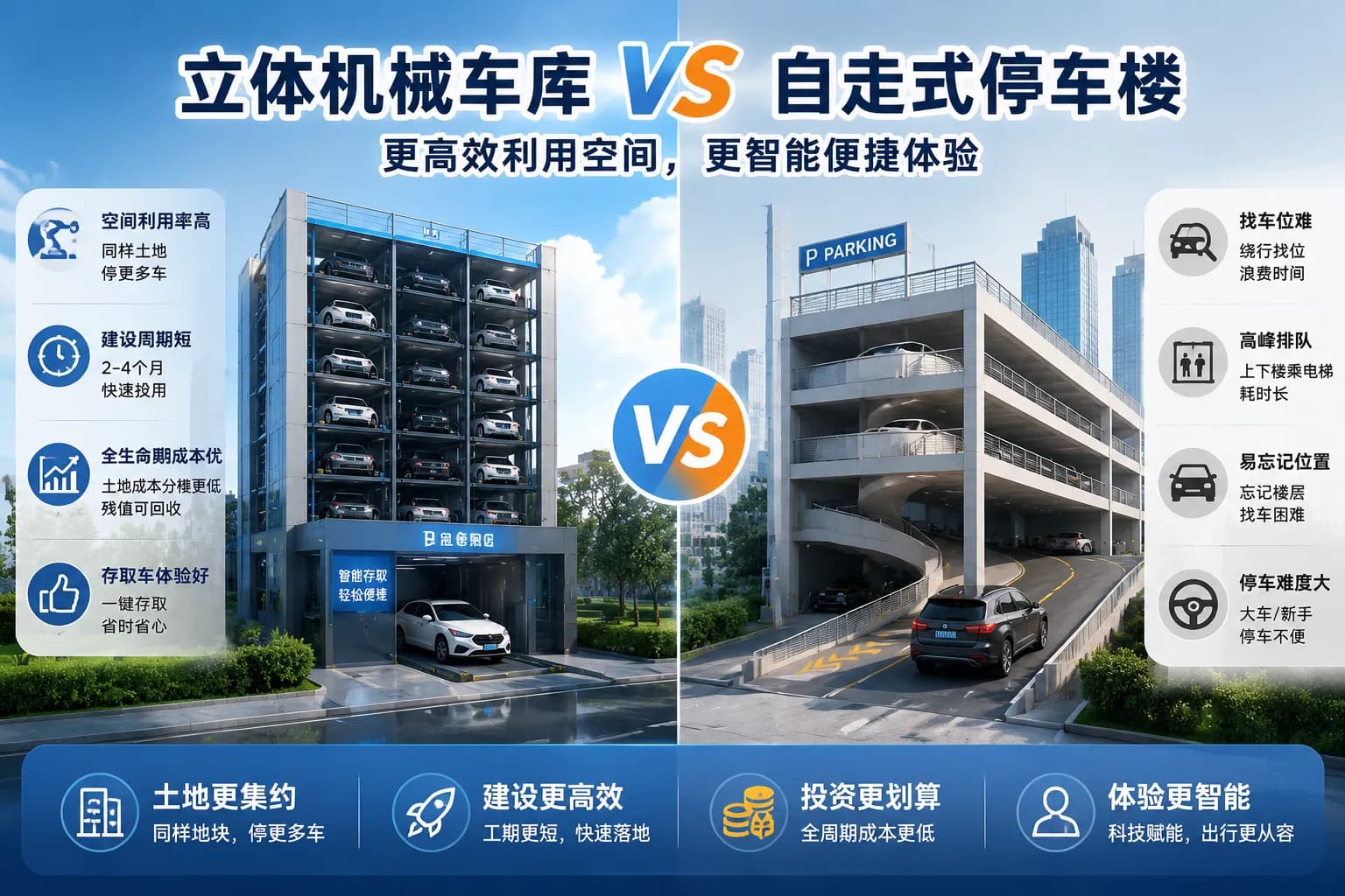 立體機械停車場 vs 自動停車大樓：哪種更適合城市停車？
