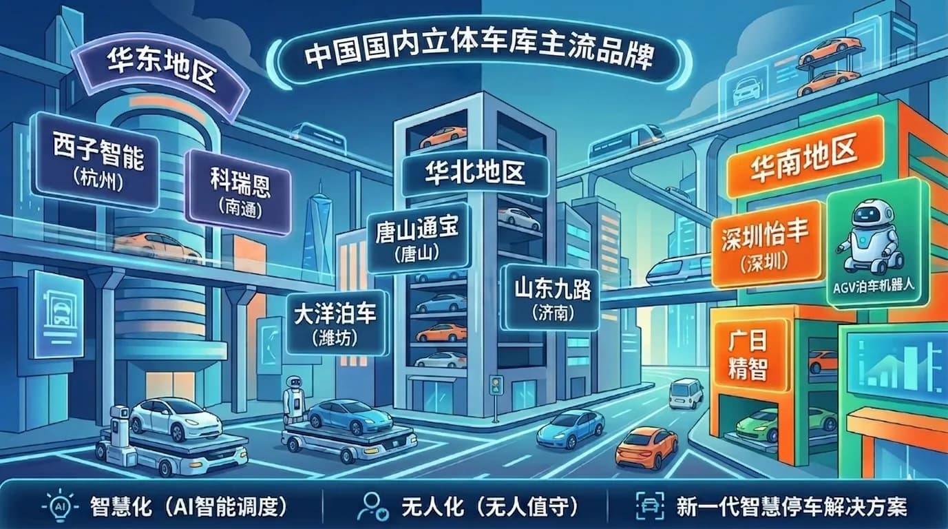 中國國內立體停車庫主流品牌（2026）