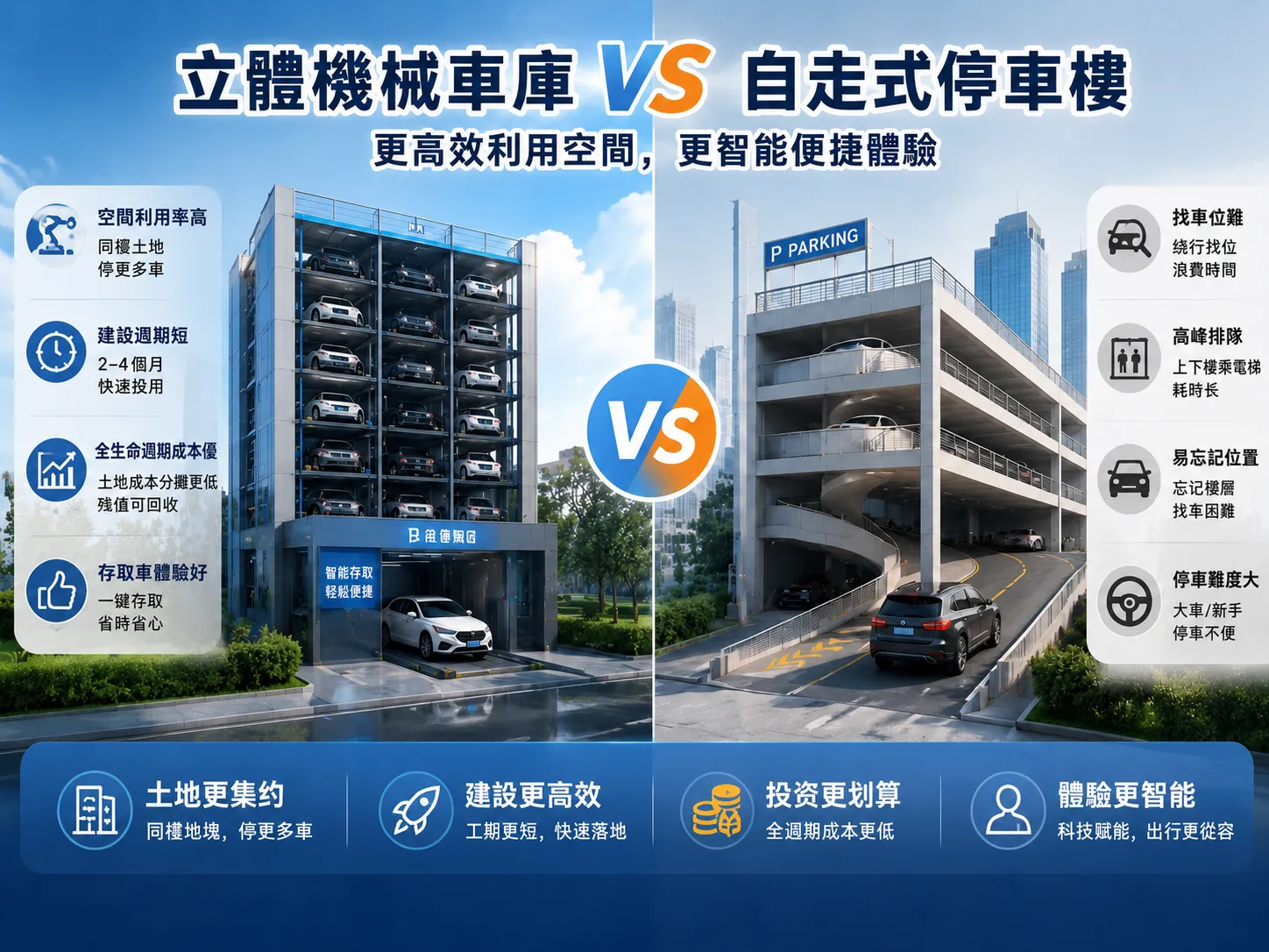 立體機械停車場 vs 自動停車大樓：哪種更適合城市停車？