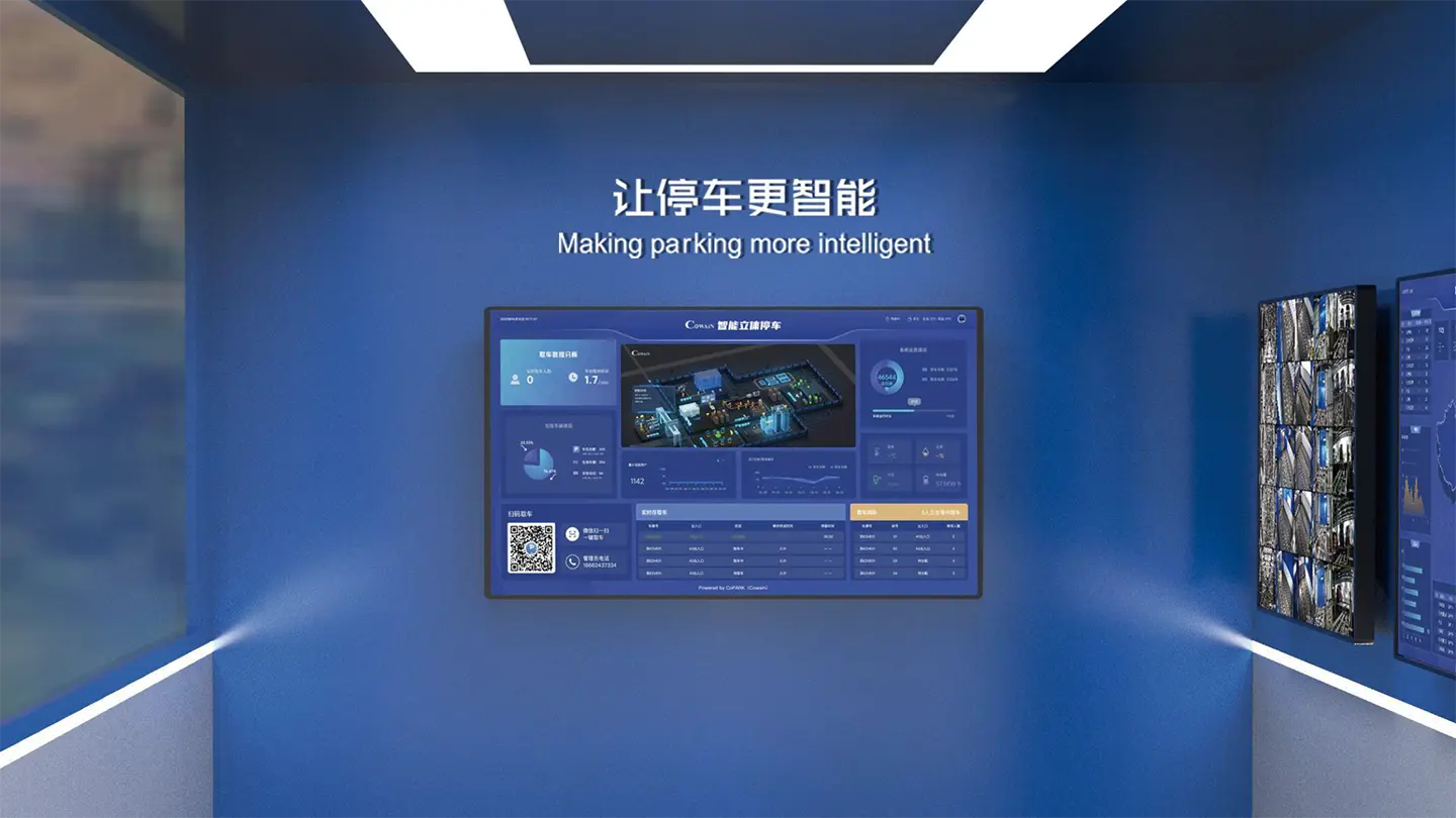 大廳顯示屏 - CoPARK SMART